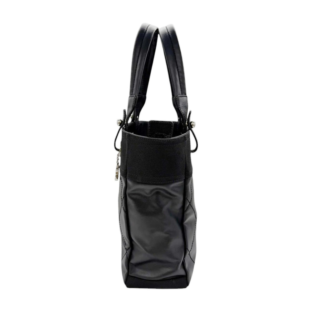 CHANEL Black Leather Tote Bag - Picture 3 of 16